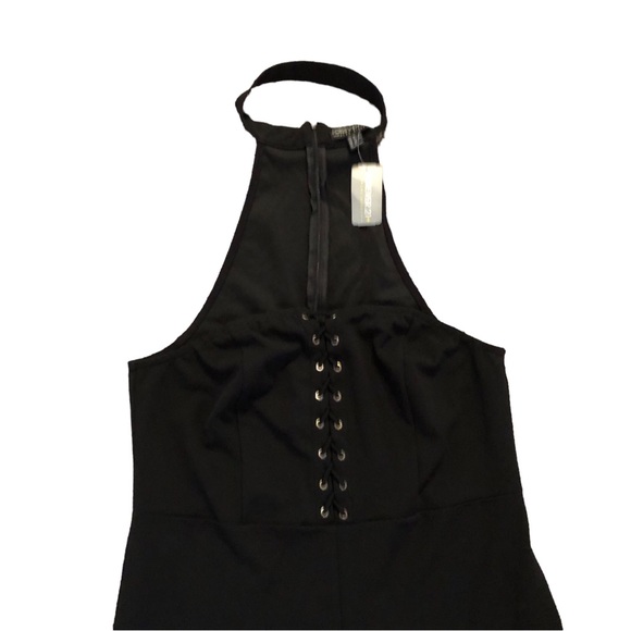 Forever 21 Black Halter Jumpsuit - Picture 3 of 11